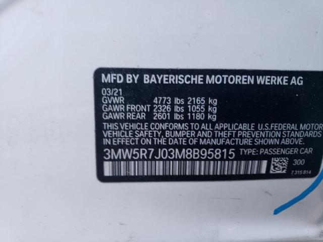 Photo 11 VIN: 3MW5R7J03M8B95815 - BMW 330XI 