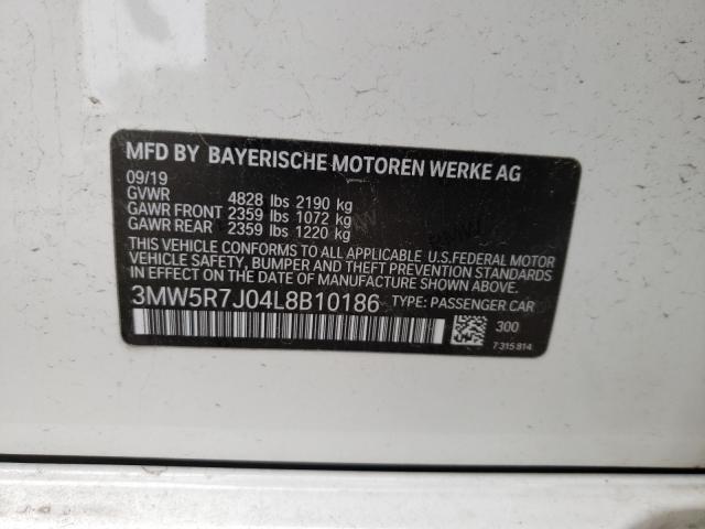 Photo 9 VIN: 3MW5R7J04L8B10186 - BMW 330XI 