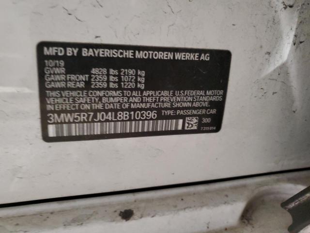 Photo 12 VIN: 3MW5R7J04L8B10396 - BMW 330I XDRIVE 