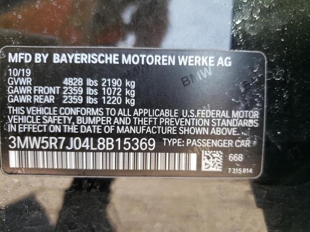 Photo 11 VIN: 3MW5R7J04L8B15369 - BMW 330XI 