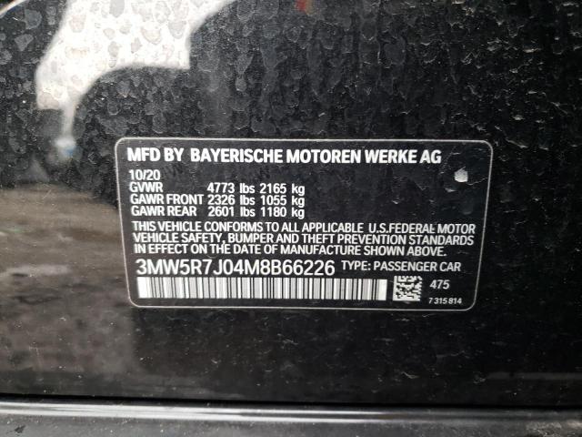 Photo 11 VIN: 3MW5R7J04M8B66226 - BMW 330XI 