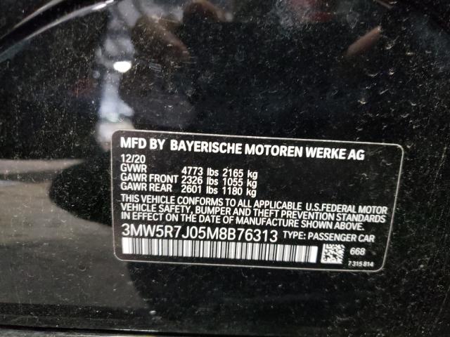 Photo 9 VIN: 3MW5R7J05M8B76313 - BMW 330XI 