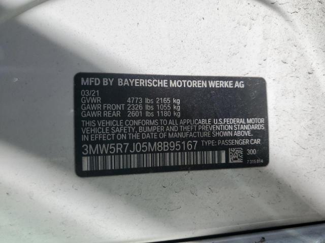 Photo 11 VIN: 3MW5R7J05M8B95167 - BMW 330XI 