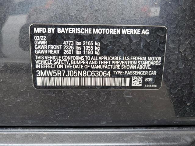 Photo 11 VIN: 3MW5R7J05N8C63064 - BMW 330XI 