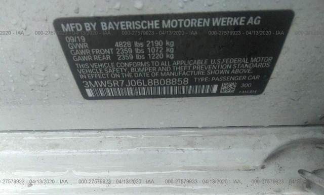 Photo 8 VIN: 3MW5R7J06L8B08858 - BMW 330 