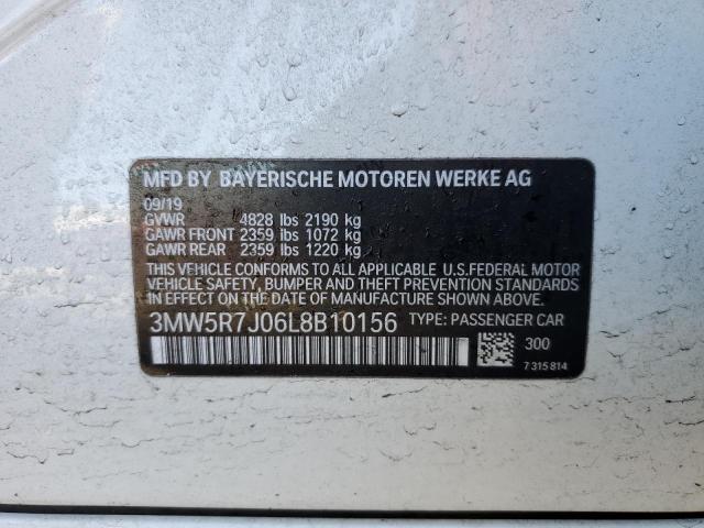 Photo 11 VIN: 3MW5R7J06L8B10156 - BMW 3 SERIES 