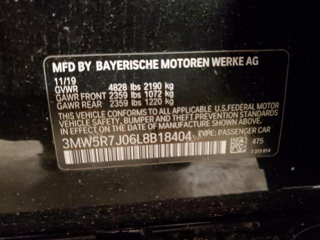 Photo 12 VIN: 3MW5R7J06L8B18404 - BMW 330XI 