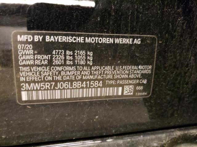 Photo 9 VIN: 3MW5R7J06L8B41584 - BMW 330XI 