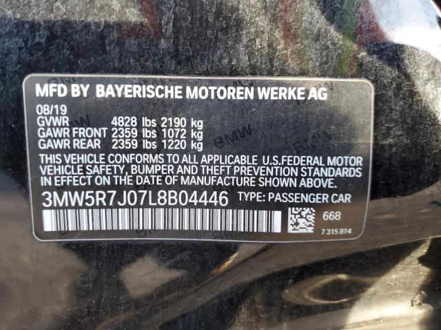 Photo 11 VIN: 3MW5R7J07L8B04446 - BMW 3 SERIES 