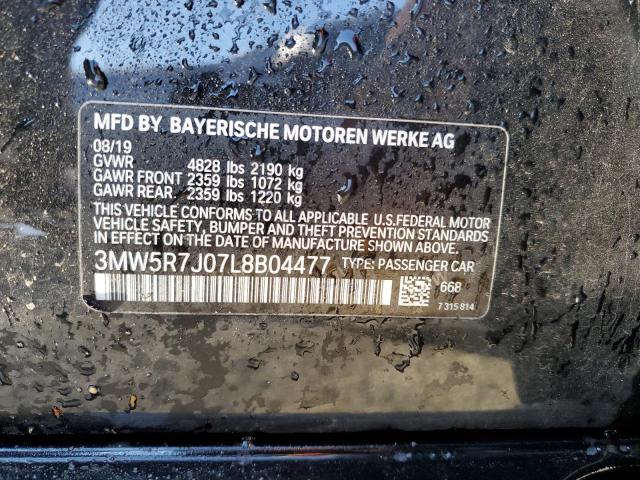 Photo 11 VIN: 3MW5R7J07L8B04477 - BMW 3 SERIES 