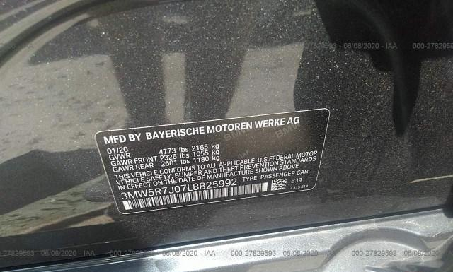 Photo 8 VIN: 3MW5R7J07L8B25992 - BMW 330I 