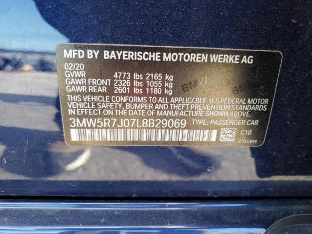 Photo 11 VIN: 3MW5R7J07L8B29069 - BMW 3 SERIES 