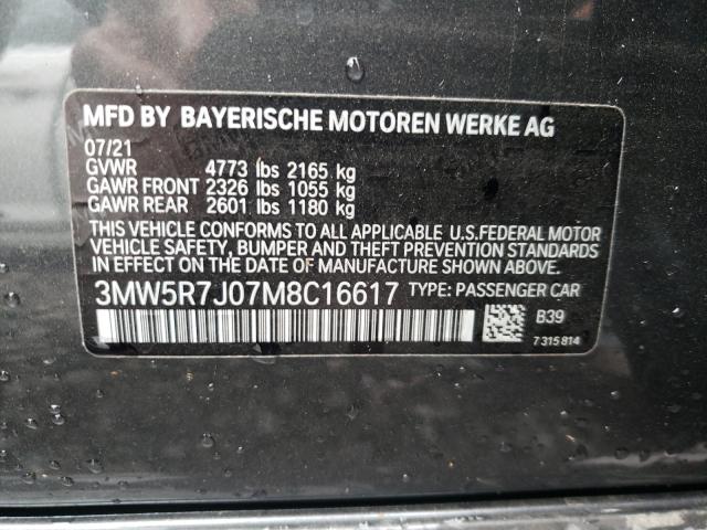 Photo 9 VIN: 3MW5R7J07M8C16617 - BMW 330XI 