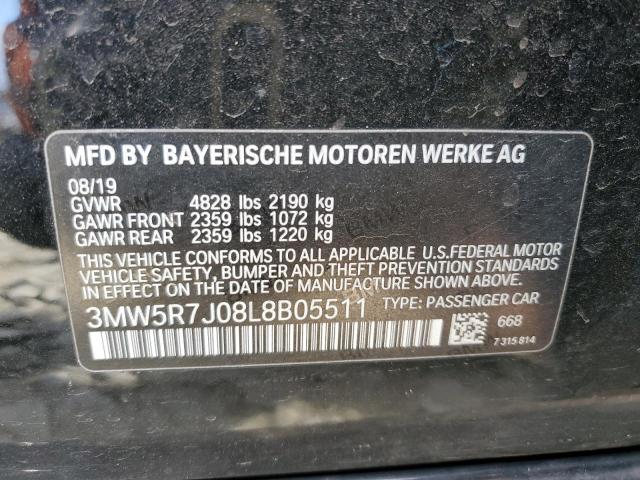 Photo 12 VIN: 3MW5R7J08L8B05511 - BMW 3 SERIES 