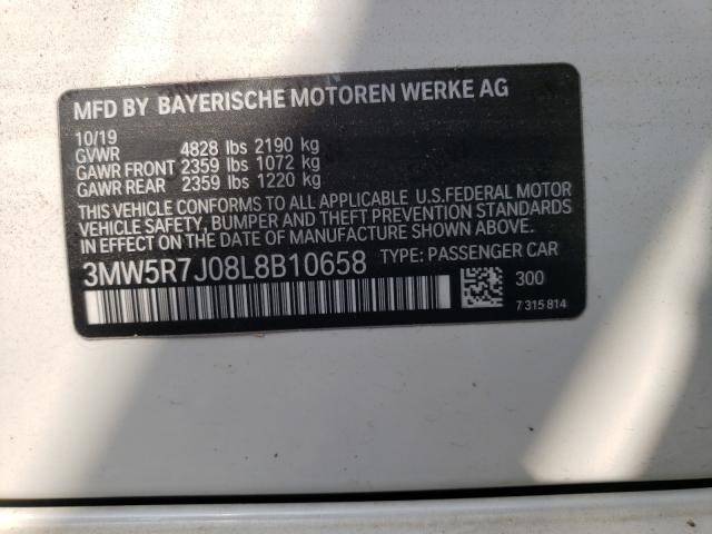 Photo 9 VIN: 3MW5R7J08L8B10658 - BMW 330XI 