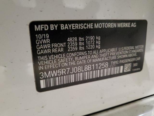 Photo 11 VIN: 3MW5R7J08L8B11258 - BMW 330XI 