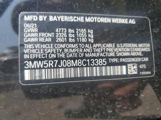 Photo 11 VIN: 3MW5R7J08M8C13385 - BMW 330XI 