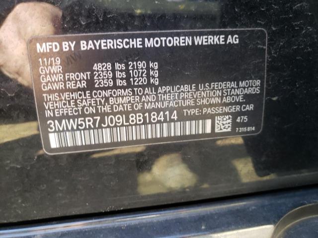 Photo 9 VIN: 3MW5R7J09L8B18414 - BMW 330XI 