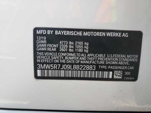 Photo 11 VIN: 3MW5R7J09L8B22883 - BMW 330XI 