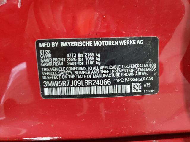 Photo 11 VIN: 3MW5R7J09L8B24066 - BMW 330XI 