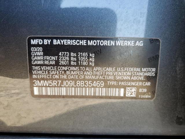 Photo 11 VIN: 3MW5R7J09L8B35469 - BMW 330XI 