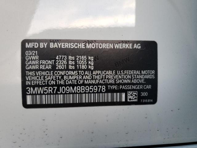 Photo 11 VIN: 3MW5R7J09M8B95978 - BMW 330XI 