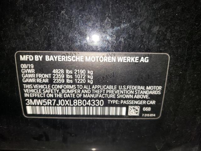 Photo 9 VIN: 3MW5R7J0XL8B04330 - BMW 330XI 