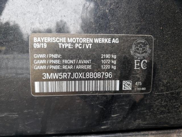 Photo 9 VIN: 3MW5R7J0XL8B08796 - BMW 330XI 