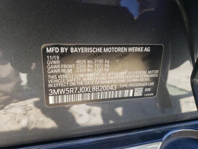 Photo 12 VIN: 3MW5R7J0XL8B20043 - BMW 3 SERIES 