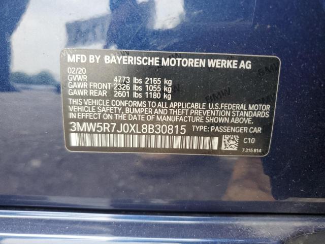 Photo 11 VIN: 3MW5R7J0XL8B30815 - BMW 330XI 