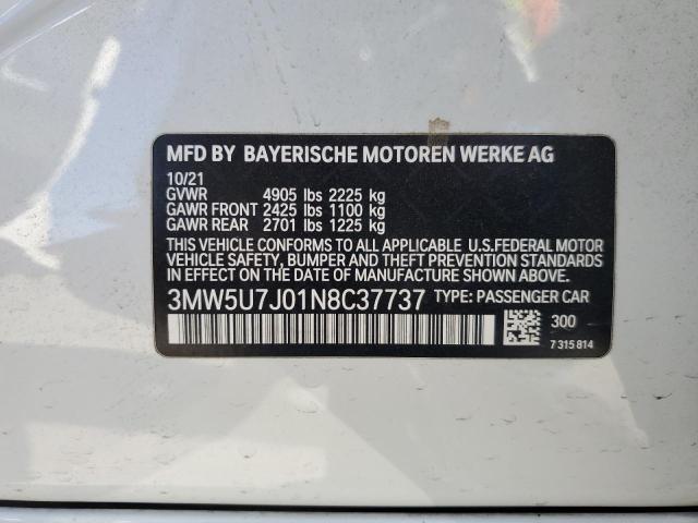 Photo 11 VIN: 3MW5U7J01N8C37737 - BMW M3 