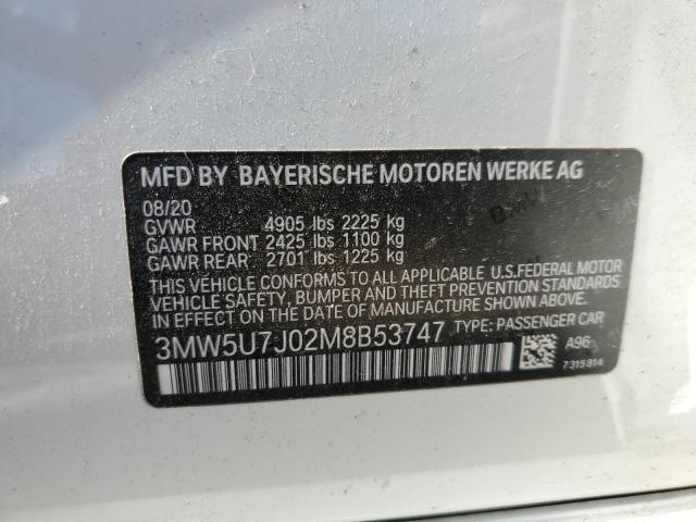 Photo 11 VIN: 3MW5U7J02M8B53747 - BMW M340I 