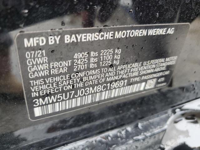 Photo 11 VIN: 3MW5U7J03M8C19691 - BMW M340I 