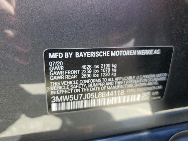 Photo 11 VIN: 3MW5U7J05L8B44118 - BMW M340I 