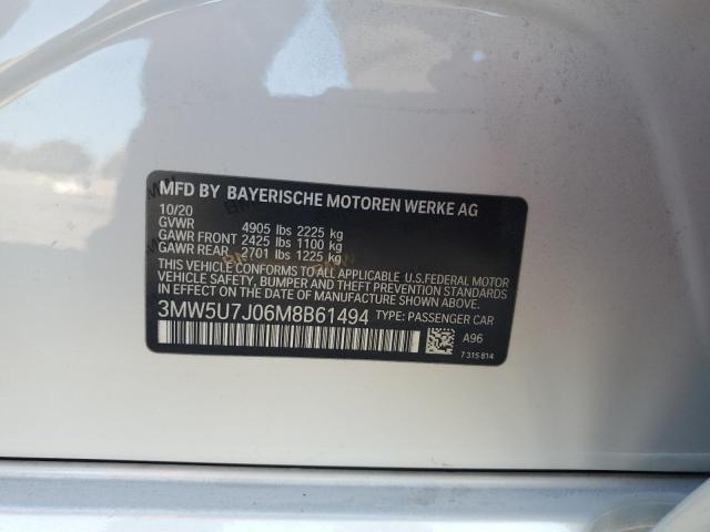 Photo 11 VIN: 3MW5U7J06M8B61494 - BMW M340I 