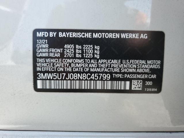 Photo 11 VIN: 3MW5U7J08N8C45799 - BMW M340I 