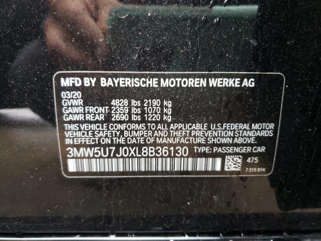 Photo 9 VIN: 3MW5U7J0XL8B36130 - BMW M340I 