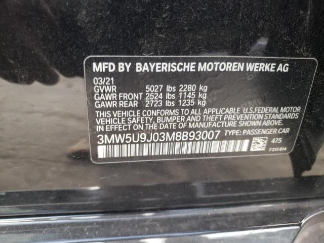 Photo 11 VIN: 3MW5U9J03M8B93007 - BMW M340XI 