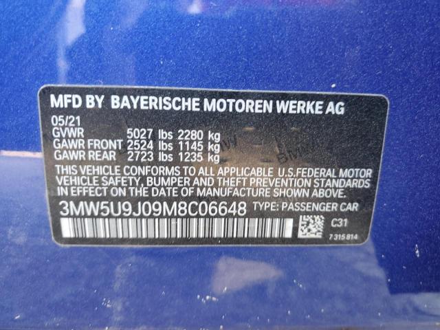 Photo 11 VIN: 3MW5U9J09M8C06648 - BMW M340XI 