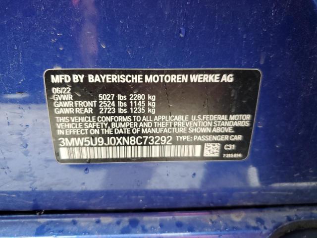 Photo 11 VIN: 3MW5U9J0XN8C73292 - BMW M3 