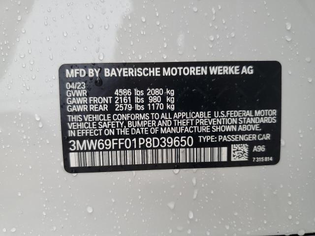 Photo 12 VIN: 3MW69FF01P8D39650 - BMW 3 SERIES 