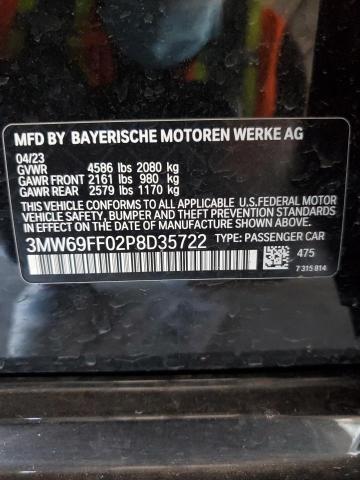 Photo 11 VIN: 3MW69FF02P8D35722 - BMW 3 SERIES 