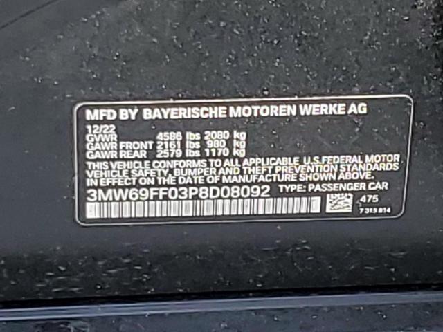 Photo 11 VIN: 3MW69FF03P8D08092 - BMW 3ER 