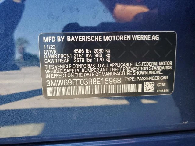 Photo 11 VIN: 3MW69FF03R8E15968 - BMW 330I 