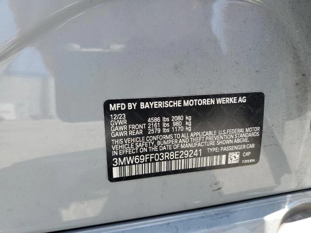 Photo 11 VIN: 3MW69FF03R8E29241 - BMW 330I 