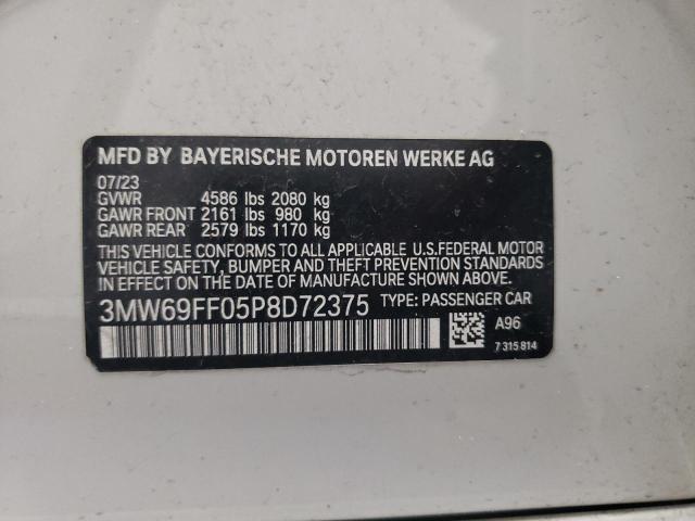 Photo 11 VIN: 3MW69FF05P8D72375 - BMW 3 SERIES 