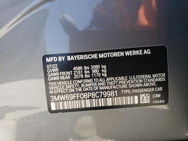 Photo 11 VIN: 3MW69FF08P8C79981 - BMW 330I 