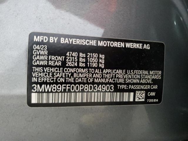 Photo 11 VIN: 3MW89FF00P8D34903 - BMW 3 SERIES 