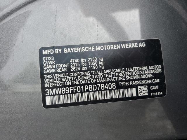 Photo 11 VIN: 3MW89FF01P8D78408 - BMW 3 SERIES 