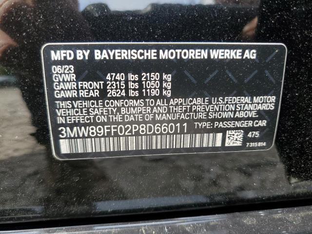 Photo 12 VIN: 3MW89FF02P8D66011 - BMW 3 SERIES 